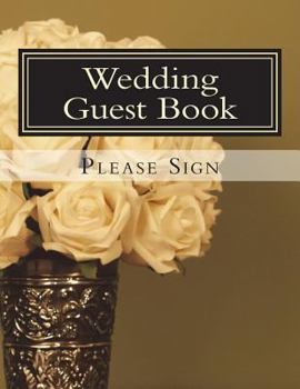 Paperback Wedding Guest Book: Wedding Guest Book for Lesbian Couples [Large Print] Book