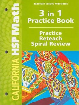 Harcourt School Publishers Math: Practice/Reteach Workbook Student Edition Grade 2