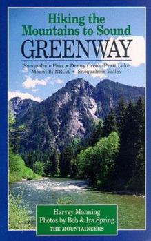 Paperback Hiking the Mountains to Sound Greenway Book