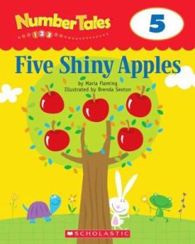 Paperback Number Tales: Five Shiny Apples Book