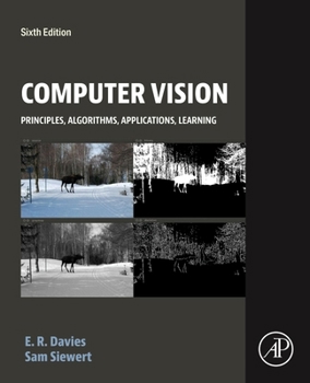 Paperback Computer Vision: Principles, Algorithms, Applications, Learning Book