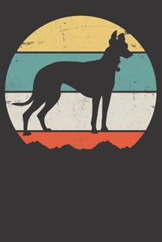 Notebook: Greyhound College Ruled 6x9 120 Pages