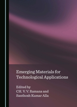 Hardcover Emerging Materials for Technological Applications Book