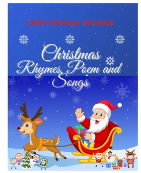 Paperback Kids Christmas Rhymes, A Very Merry Christmas, December 2021 Book