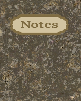 Notes: Writing Journal, Diary and Notebook for Personal Thoughts, Ideas and Observations - 8x10 - 260 Lined Journal Pages