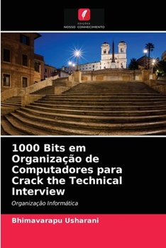 Paperback 1000 Bits em Organização de Computadores para Crack the Technical Interview [Portuguese] Book