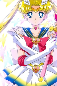 Journal: Sailor Moon Soft Glossy Cover Journal Lined Pages Book 6 x 9 Inches 110 Pages