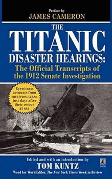 Paperback The Titanic Disaster Hearings Book