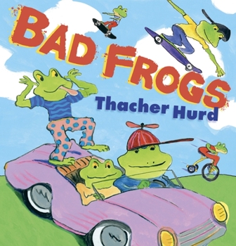 Hardcover Bad Frogs Book