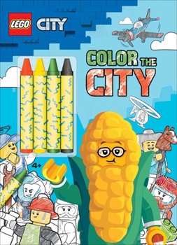 Paperback Lego City: Color the City Book