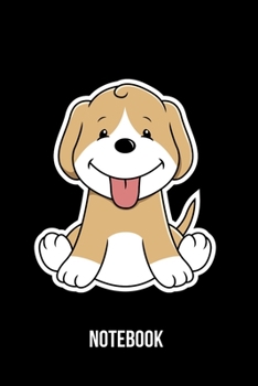 Notebook: A5 Notizbuch für Baby Hunde und Welpen Liebhaber