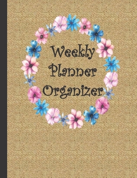 Paperback Weekly Planner Organizer Book