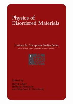 Paperback Physics of Disordered Materials Book