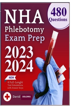 Paperback NHA Phlebotomy Exam Prep Book