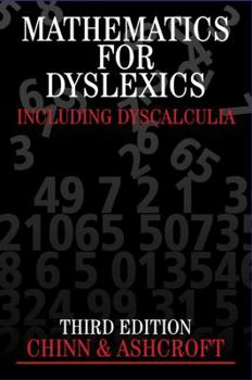 Paperback Mathematics for Dyslexics 3e Book