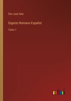 Paperback Digesto Romano-Español: Tomo 1 [Spanish] Book