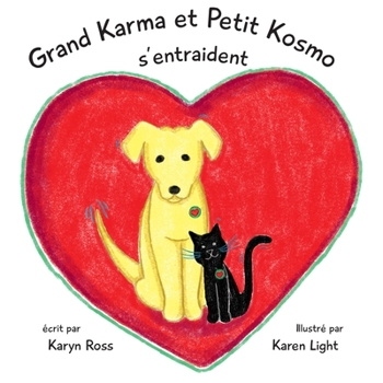 Paperback Gros Karma et Petit Kosmo s'entraident [French] Book