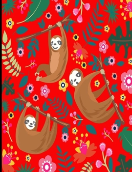 Paperback Arianna: Red Sloth 2020 Diary, A Day To A Page Sloth Planner For The Year With To Do List, Cute Sloth 2020 Planner Book