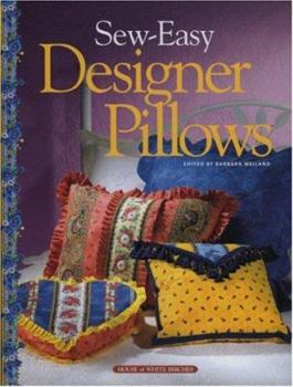 Spiral-bound Sew Easy Designer Pillows Book