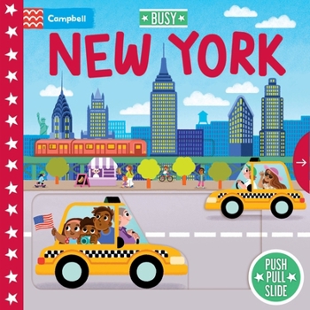Board book Busy New York: Push Pull Slide Book