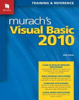 Paperback Murach's Visual Basic 2010 Book