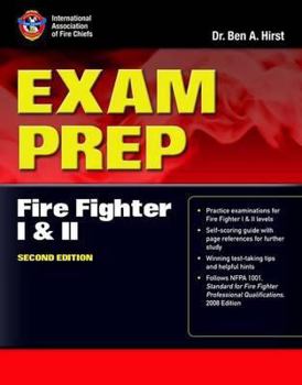 Paperback Exam Prep: Fire Fighter I and II Book