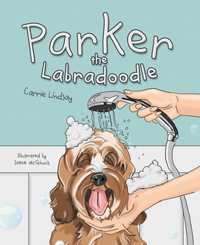 Hardcover Parker the Labradoodle Book