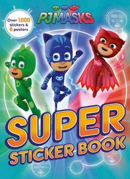 Paperback Pj Masks: Super Sticker Book