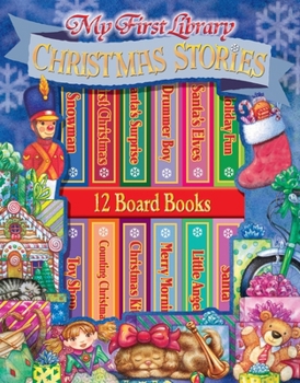 Hardcover My First Library Christmas Stories (12 Book Set) Book