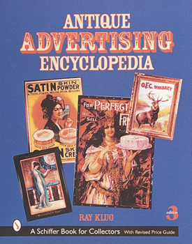 Hardcover Antique Advertising Encyclopedia Book
