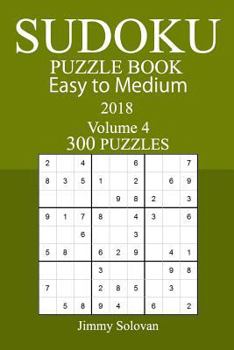 Paperback 300 Easy to Medium Sudoku Puzzle Book