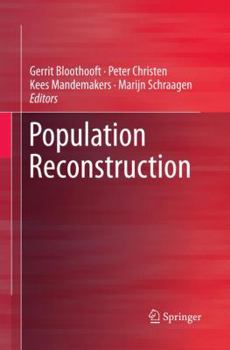 Paperback Population Reconstruction Book