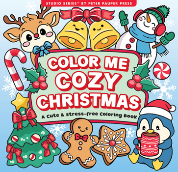 Paperback Color Me Cozy Christmas Artist's Coloring Book (31 Single-Sided Designs on Thick Paper) Book