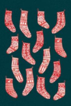 Notes: A Blank Squared Paper Journal with Scandinavian Nordic Stockings Cover Art