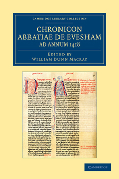 Paperback Chronicon Abbatiae de Evesham Ad Annum 1418 Book
