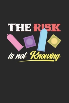 The risk is not knowing: 6x9 HIV-Aids | grid | squared paper | notebook | notes