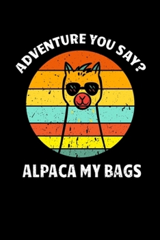 Paperback Notebook: Alpaca Llama Spitting Pun Adventure Gift 120 Pages, 6X9 Inches, Blank Book