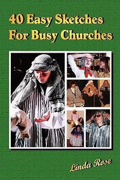 Paperback 40 Easy Sketches For Busy Churches Book