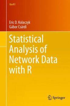 Paperback Statistical Analysis of Network Data with R Book