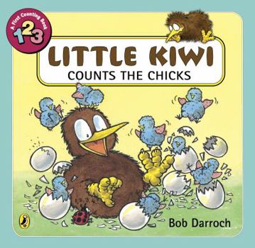 Paperback Little Kiwi Counts the Chicks Book