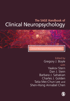 Hardcover The Sage Handbook of Clinical Neuropsychology: Clinical Neuropsychological Disorders Book