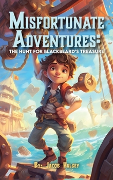 Hardcover Misfortunate Adventures: The Hunt for Blackbeard's Treasure Book