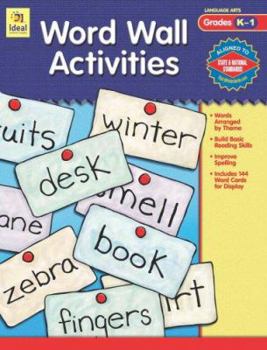 Paperback Word Wall Activities, Grades K-1 Book