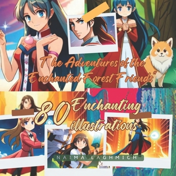Paperback "The Adventures of the Enchanted Forest Friends": Enchanting illustrations Book