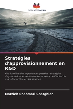 Paperback Stratégies d'approvisionnement en R&D (French Edition) [French] Book