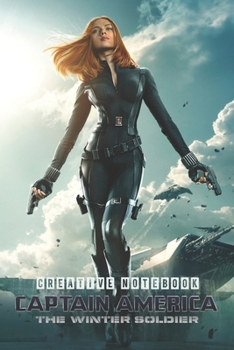 CAPTAIN AMERICA : Creative Notebook: Notebook, Organize Notes, Ideas, Follow Up, Project Management, 6" x 9" (15.24 x 22.86 cm) - 110 Pages - Durable Soft Cover - Line