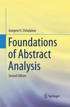 Paperback Foundations of Abstract Analysis Book
