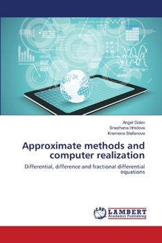 Paperback Approximate methods and computer realization Book