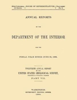 Paperback Annual Reports of the Department of the Interior for the Fiscal Year Ended June 30, 1899 Book