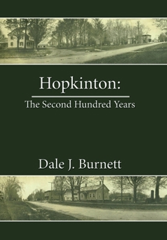 Hardcover Hopkinton: the Second Hundred Years Book